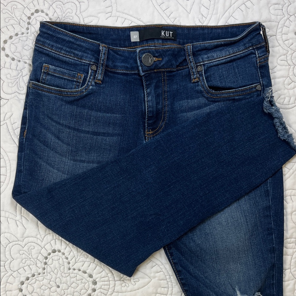 Kut from the Kloth Donna Crop Skinny Jeans - Women’s Denim Pants 4P